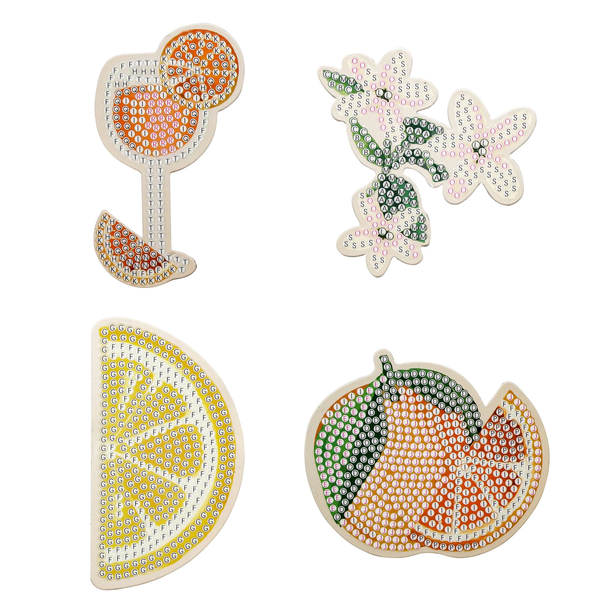 Citrus Diamond Art Magnet Kit by Make Market®